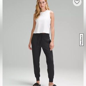 lululemon athletica Black Jogger Track Pants